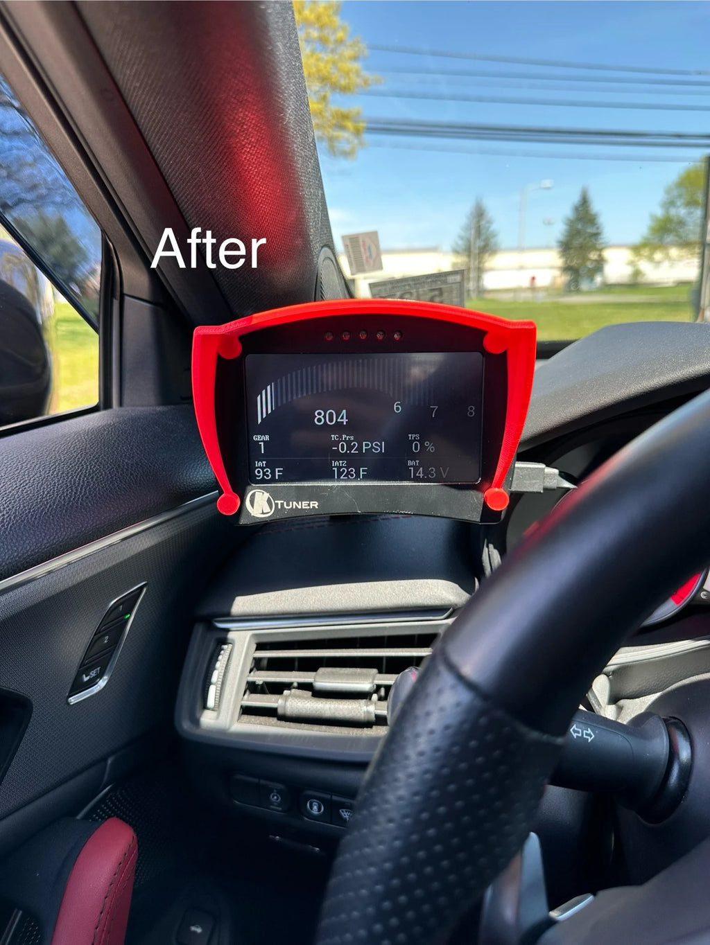 KTuner V2 Magnetic Snap Visor XL