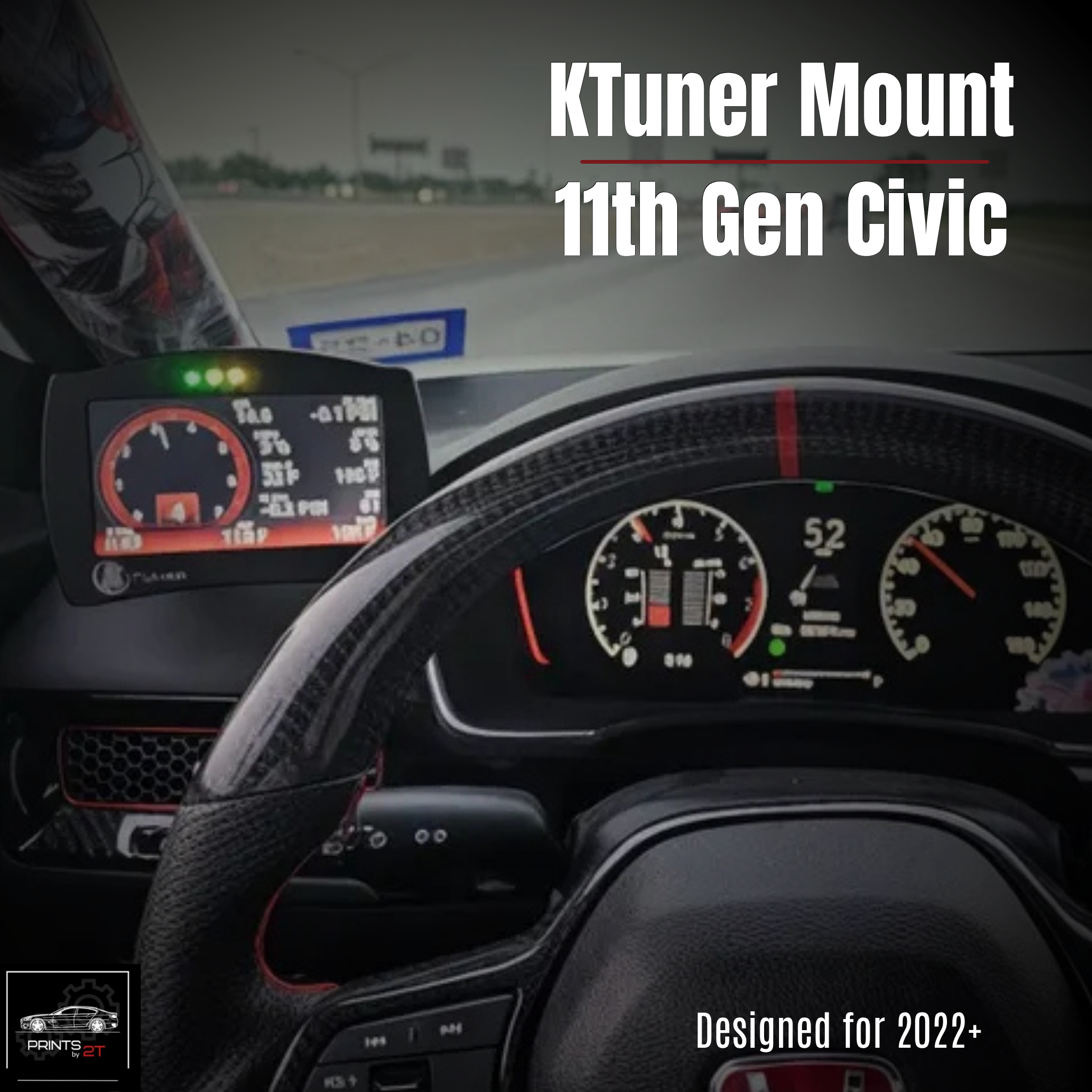 11th Gen Honda Civic 2022+ (All Trims) Ktuner V2 Mount