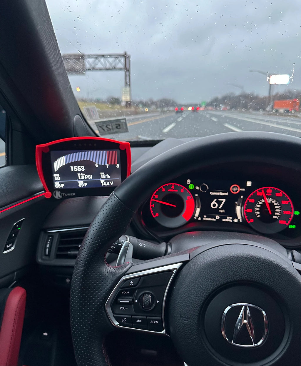 KTuner V2 Magnetic Snap Visor XL