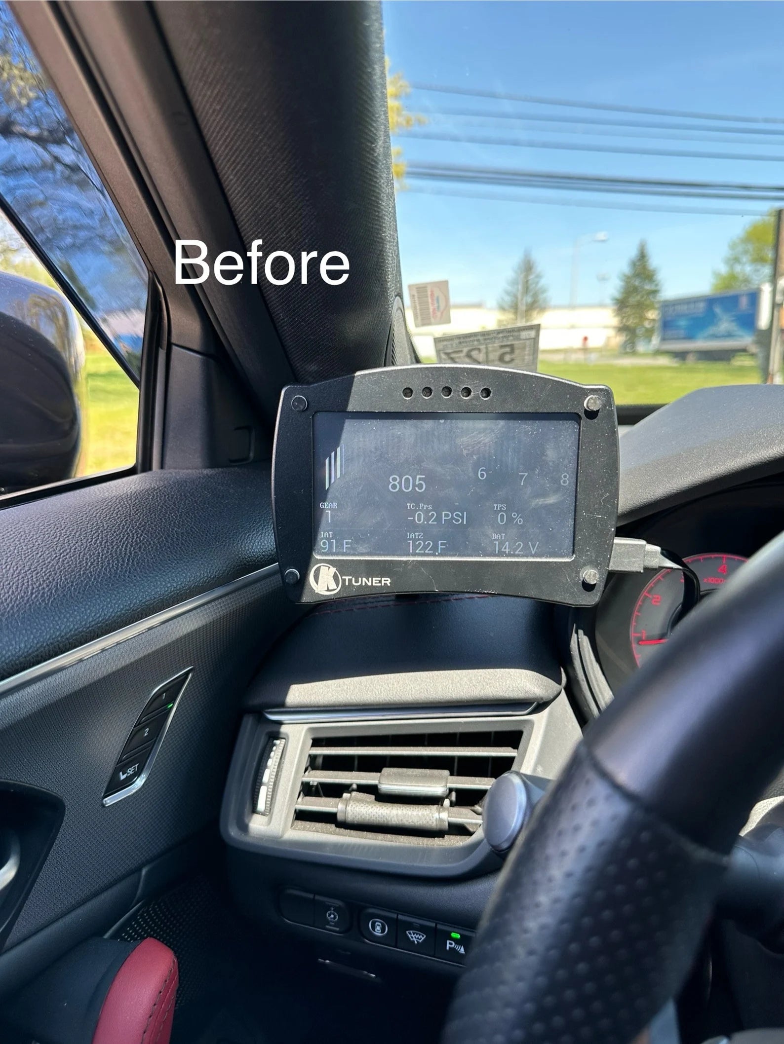 KTuner V2 Magnetic Snap Visor XL