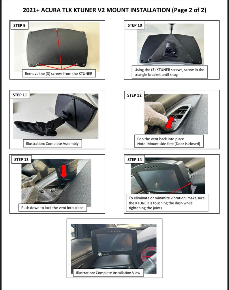 2021+ Acura TLX (All Trims) KTuner V2 Mount
