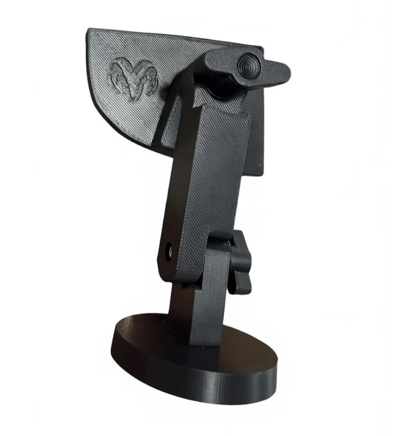 Dodge RAM 1500 (2013–2018 Rotary Dial Shifter) Custom Phone Mount/Charger