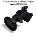 Dodge RAM 1500 (2013–2018 Rotary Dial Shifter) Custom Phone Mount/Charger