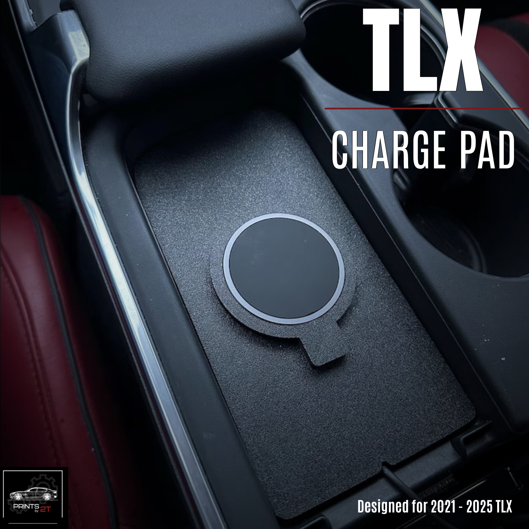 2021+ Acura TLX (All Trims) Custom Magnetic Charging Pad